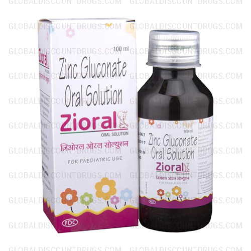 Buy Zinc Gluconate 20mg Oral Solution 100ml bottle online