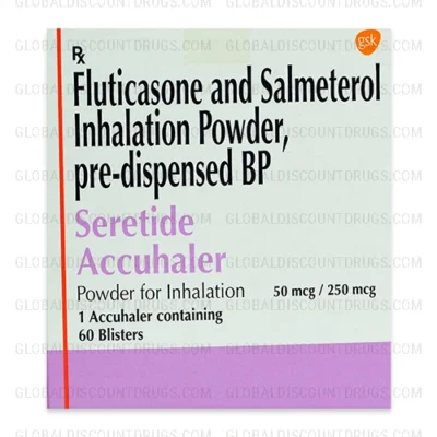 Fluticasone-Salmeterol 250mcg-50mcg 60 doses