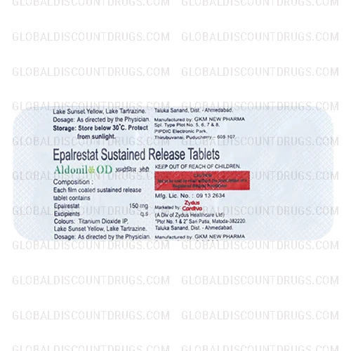 Epalrestat OD 150mg strip