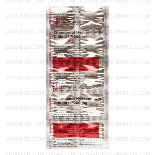 Ethambutol 200mg strip
