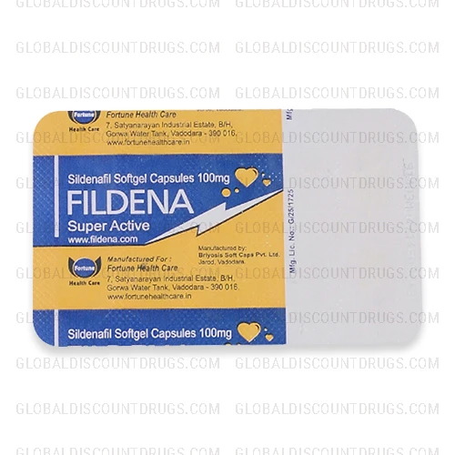 Buy Fildena Super Active 100mg strip online