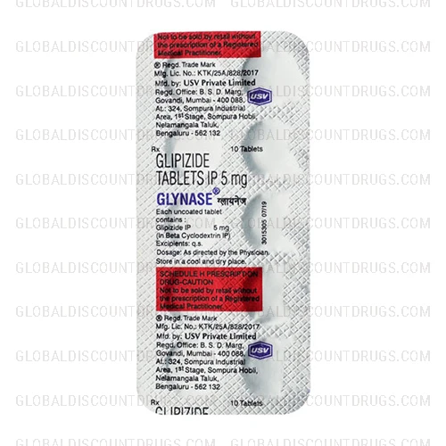 Glynase 5mg strip