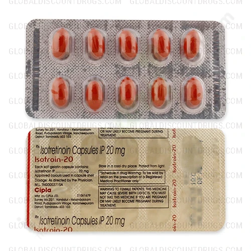 Isotretinoin 20mg strip
