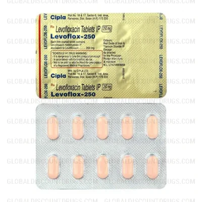 Levofloxacin 250mg strip