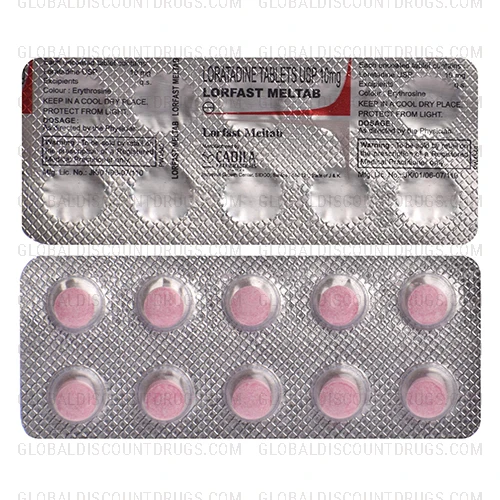 Loratadine 10mg strip