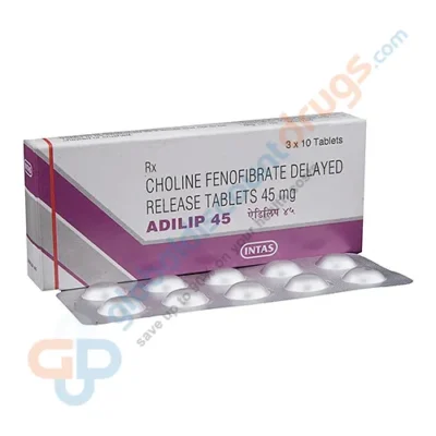 Fenofibrate 45mg [Prescription Required]