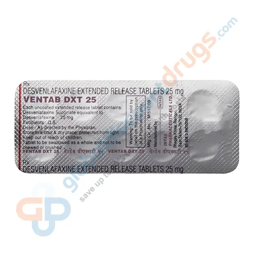 Desvenlafaxine-25mg-ER-table