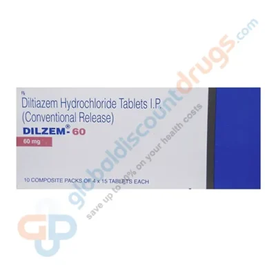 Buy Diltiazem 60mg tablet online