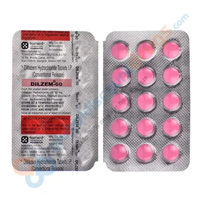 Buy Diltiazem 60mg tablets online