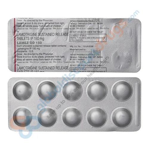 Buy Lamotrigine SR 150mg tablets online