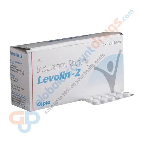 Buy Levalbuterol Levosalbutamol 2mg tablet online