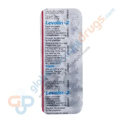 Buy Levalbuterol Levosalbutamol 2mg tablets online