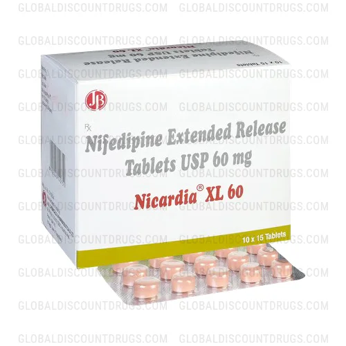 Nifedipine XL 60mg tablets