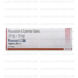 Buy Rosuvastatin-Ezetimibe-10mg-10mg online