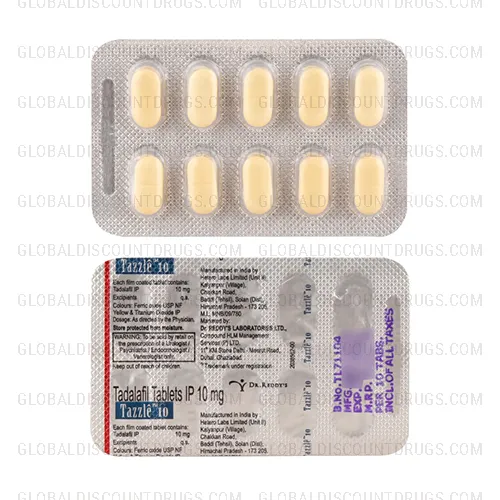 Buy Tazzle 10mg strip online