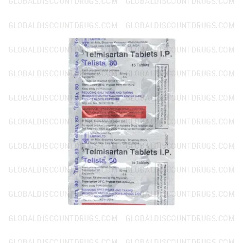 Buy Telmisartan 80mg stip online