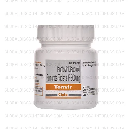 Buy Tenofovir Disoproxil Fumarate 300mg bottle online