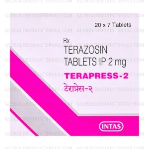 Terazosin 2mg tablets