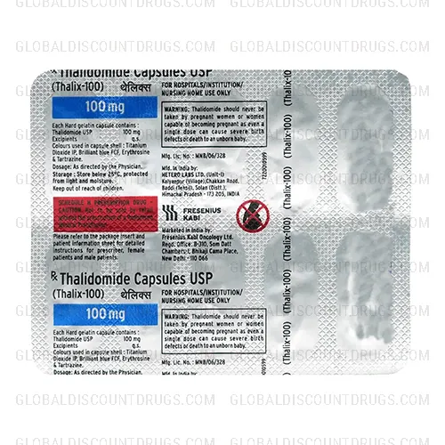 Buy Thalix 100mg strip online