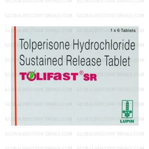 Tolperisone 450mg SR tablets