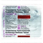 Buy Tolperisone 450mg SR strip online