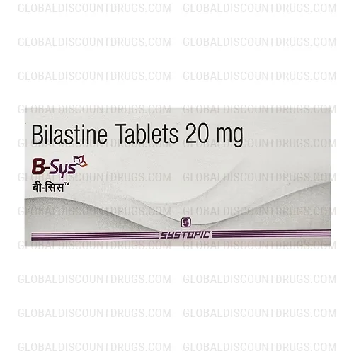 Bilastine 20mg Tablet