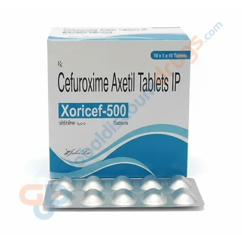 Cefuroxime-Axetil-500mg-Xoricef-tablet