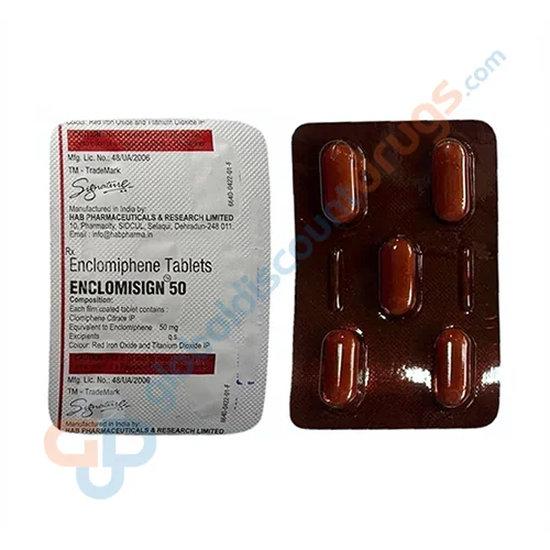 Enclomiphene-50-mg-Enclomisign-tablet