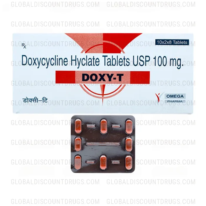 Buy Doxycycline hyclate 100 mg tablet online