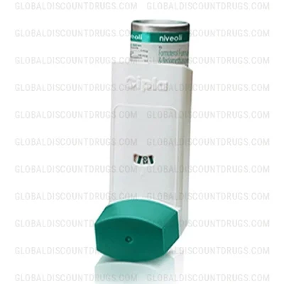 Buy Beclometasone (100mcg) + Formoterol (6mcg) inhaler 120MD-1 (Niveoli Inhaler 120MD) online