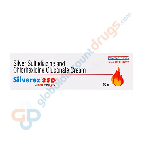 Buy Chlorhexidine Gluconate 0.2%-Silver Sulfadiazine 0.5%-10g box online