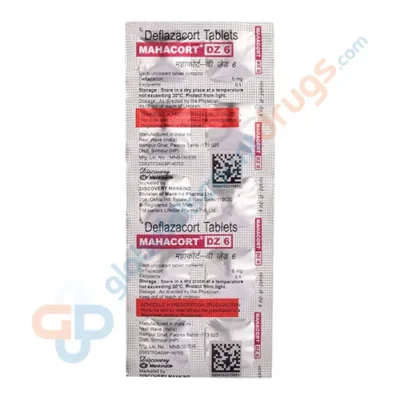 Buy Deflazacort 6mg Mahacort DZ 6mg tablets online