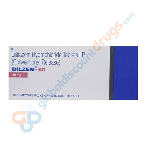 Buy Diltiazem 60mg tablet online