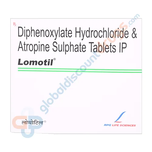 Buy Diphenoxylate-Atropine 2.5mg-0.025mg tablet online
