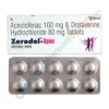 Buy Drotaverine-Aceclofenac 80mg-100mg Zerodol Spas tablet online
