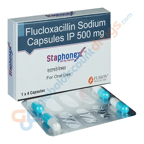 Buy Flucloxacillin Sodium 500mg tablet online