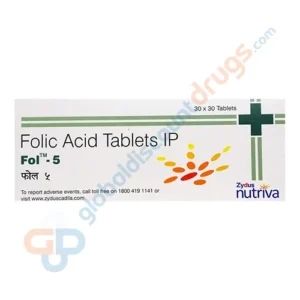 Buy Folvite 5mg Folic Acid tablet online