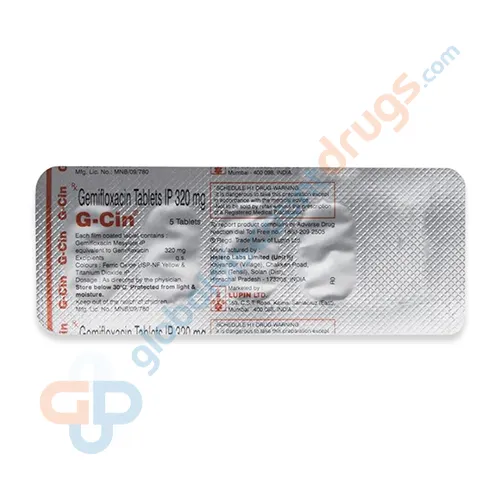 Buy Gemifloxacin 320mg tablets online