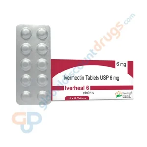 Buy Ivermectin 6mg Iverheal 6mg tablet online
