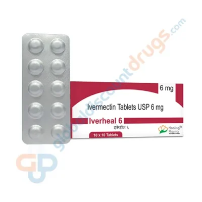 Buy Ivermectin 6mg Iverheal 6mg tablet online