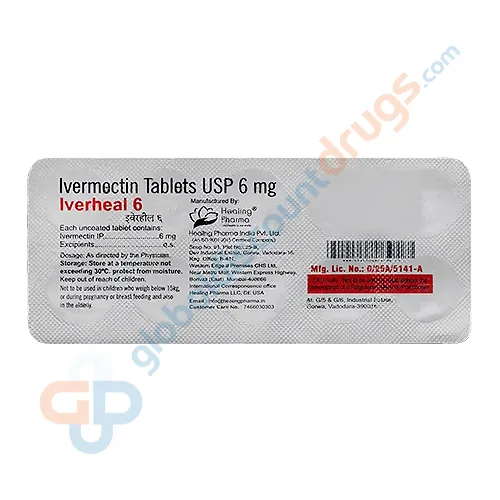 Buy Ivermectin 6mg tablets online