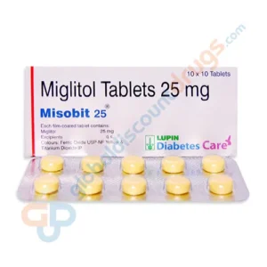 Buy Miglitol 25mg MD tablet online