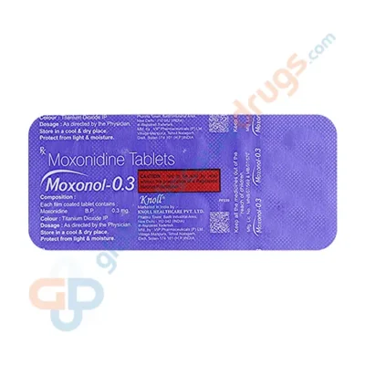 Buy Moxonidine 0.3mg tablets online