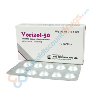 Buy Voriconazole 50mg tablet online