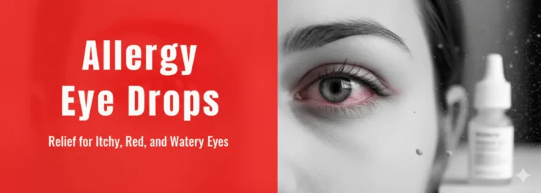 Allergy Eye Drops Relief for Itchy, Red, and Watery Eyes