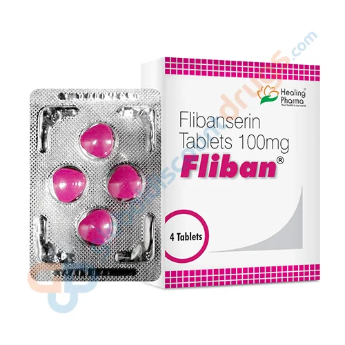 Flibanserin-100mg-Fliban-100mg-tablet