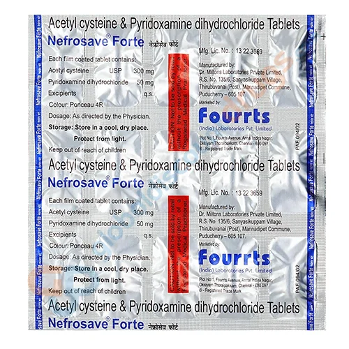 Taurine-500mg-Acetylcysteine-150mg-NEFROSAVE-Tablet-15
