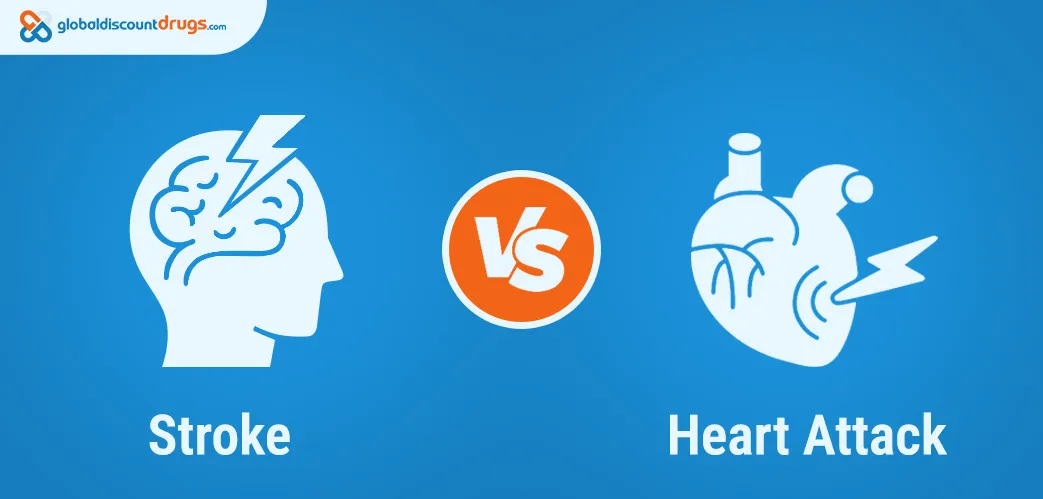 Stroke vs heart attack