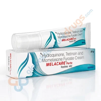 Hydroquinone-Tretinoin-Mometasone-Cream-4-0.025-0.1-25gm-Melacare-Forte-Cream-25gm-Tubes