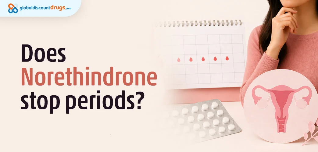 does norethindrone stop periods